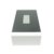 CAVADORE Couchtisch Hutch/moderner, niedriger Tisch mit schwarzem Glas und 3D-LED-Beleuchtung/mit Akku und 5m Ladekabel/mit Ablage/Hochglanz Weiß / 120 x 60 x 35 cm (L x B x H) - 3