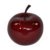 Deko-Artikel Apfel aus Fiberglas in Hochglanz, Deko-Obst, Deko (Ø15x H18 cm, Rot) - 4
