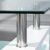 Inter Link 50100040 Couchtisch Glas Weiß Wohnzimmertisch Wohnzimmer Tisch Beistelltisch 110x60 cm - 4