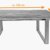 SAM® Stilvoller Esszimmertisch Quarto 160 x 85 cm aus Akazie-Holz, Tisch mit Silber lackierten Beinen, Baum-Tisch mit naturbelassener Optik - 9