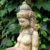 Dewi Schale Statue Göttin Figur Kerze Buddha 43cm bunt bemalt Stein Guss Deko