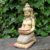 Dewi Schale Statue Göttin Figur Kerze Buddha 43cm bunt bemalt Stein Guss Deko