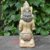 Dewi Schale Statue Göttin Figur Kerze Buddha 43cm bunt bemalt Stein Guss Deko