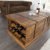 DuNord Design Couchtisch Hausbar Bonaire 100cm Palisander Sheesham Massivholz Truhe Bar - 3