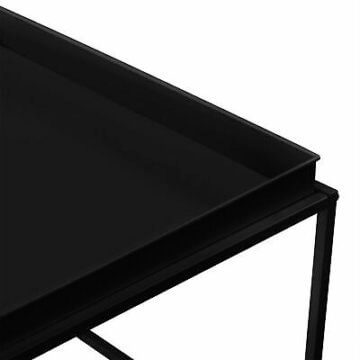 [en.casa] 2x Beistelltisch Couchtisch Sofatisch Set Tabletttisch Servier Tisch