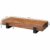 FineBuy Couchtisch Holz Wohnzimmertisch Massiv Beistelltisch Holztisch Sheesham